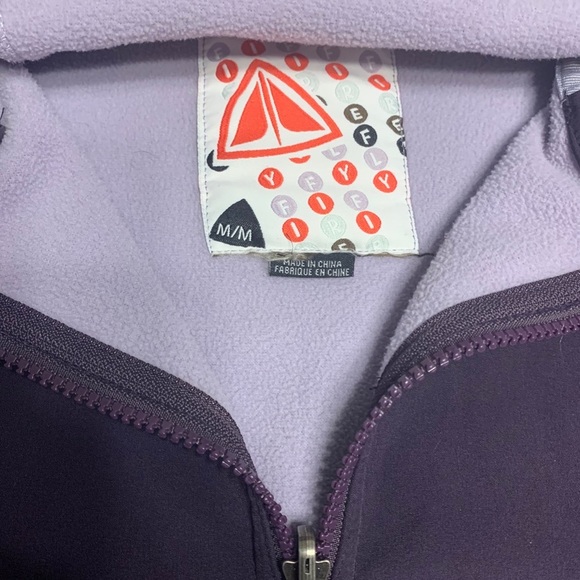 Girls Purple FireFly Jacket - Picture 3 of 3